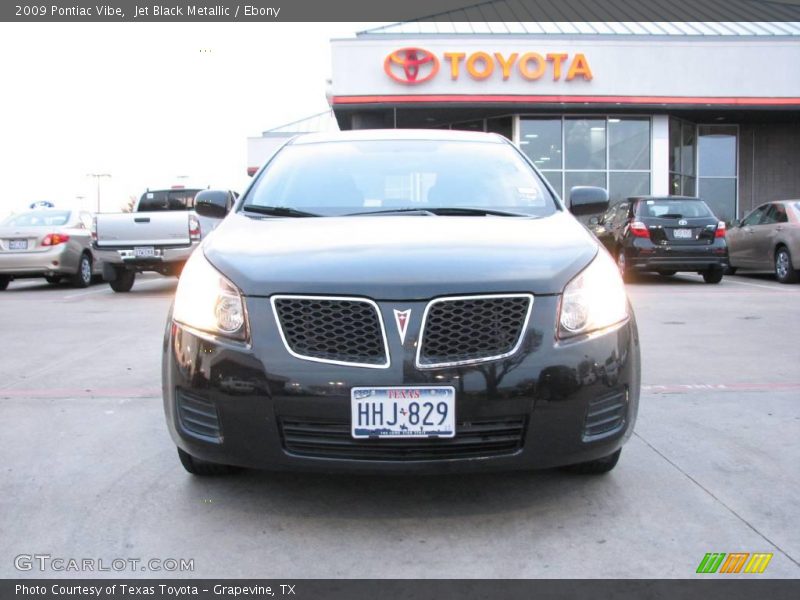 Jet Black Metallic / Ebony 2009 Pontiac Vibe