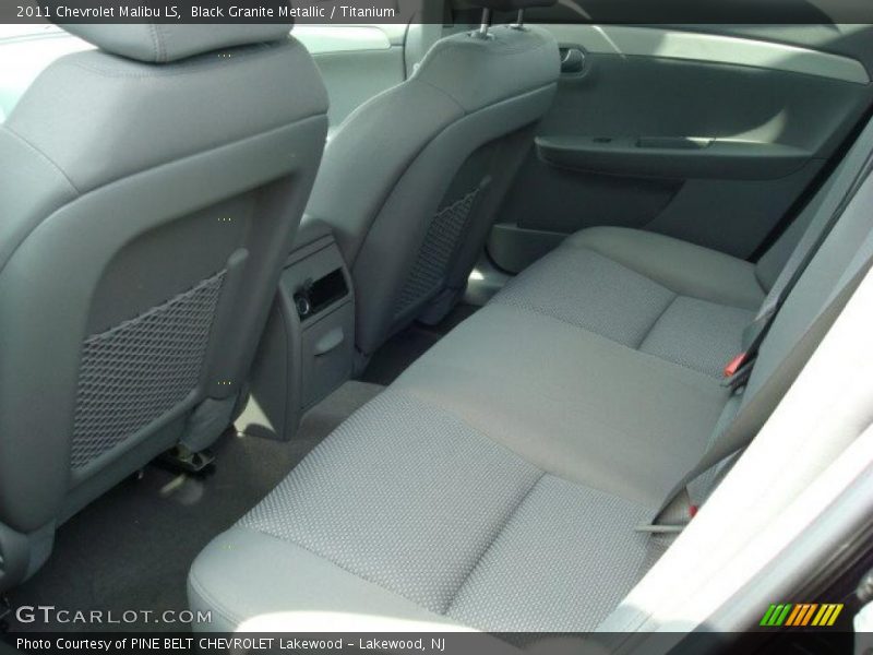 Black Granite Metallic / Titanium 2011 Chevrolet Malibu LS