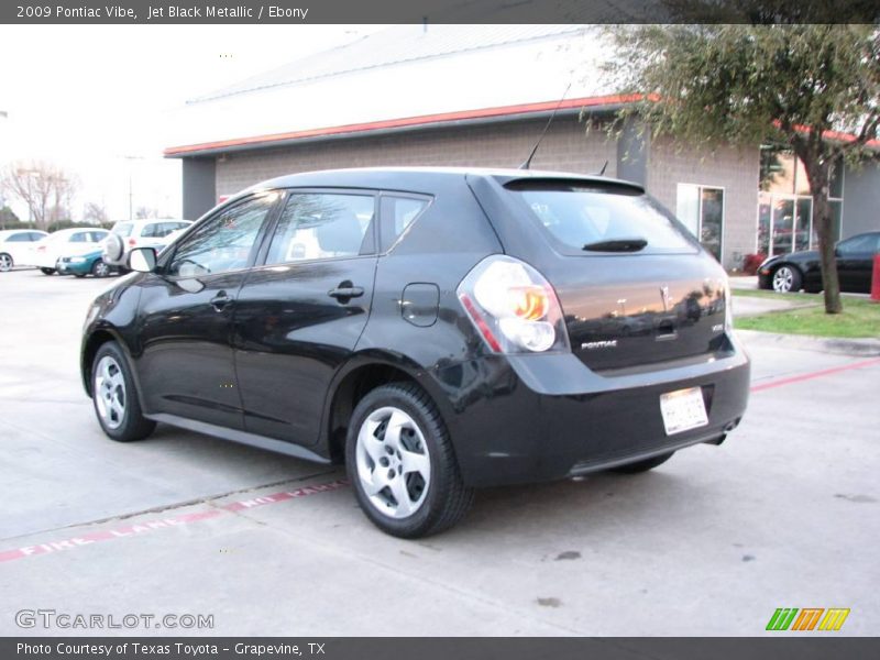 Jet Black Metallic / Ebony 2009 Pontiac Vibe