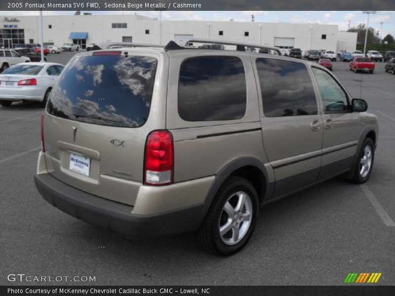 Sedona Beige Metallic / Cashmere 2005 Pontiac Montana SV6 FWD