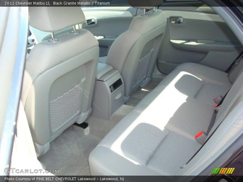 Black Granite Metallic / Titanium 2011 Chevrolet Malibu LS