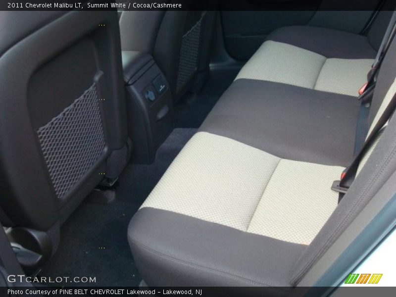 Summit White / Cocoa/Cashmere 2011 Chevrolet Malibu LT