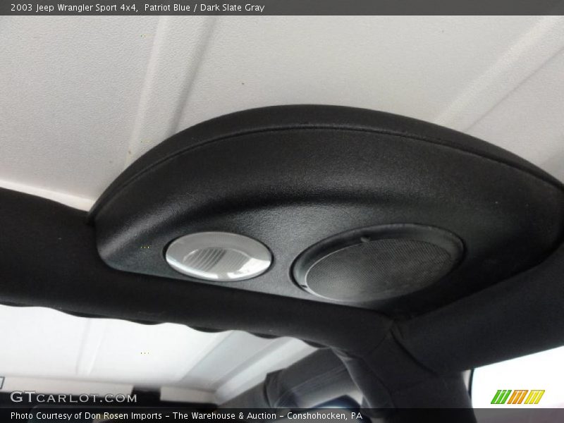 Patriot Blue / Dark Slate Gray 2003 Jeep Wrangler Sport 4x4