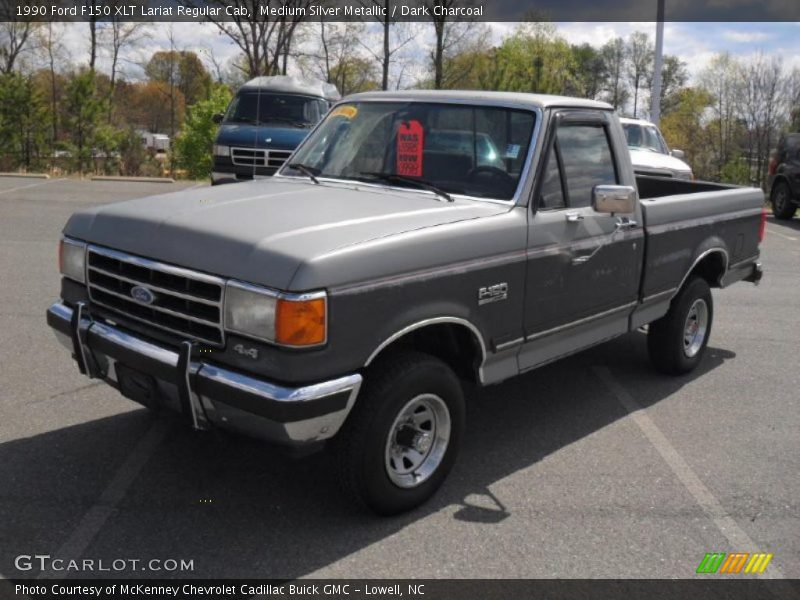  1990 F150 XLT Lariat Regular Cab Medium Silver Metallic