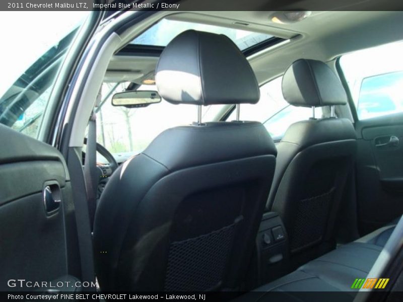 Imperial Blue Metallic / Ebony 2011 Chevrolet Malibu LTZ