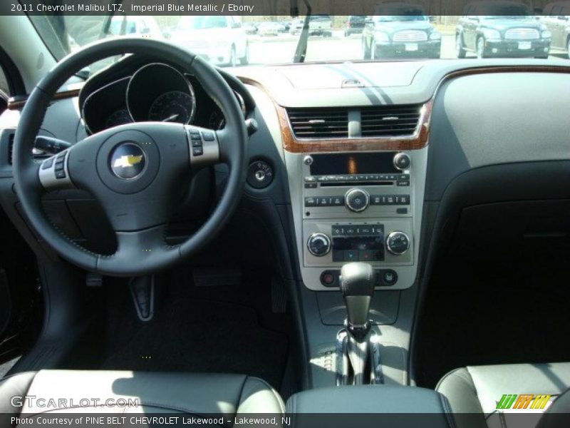 Imperial Blue Metallic / Ebony 2011 Chevrolet Malibu LTZ