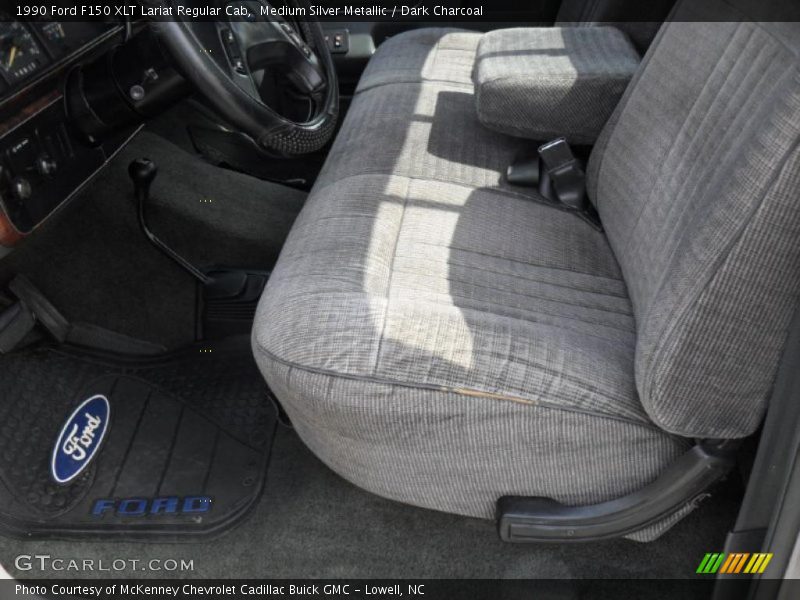 Front Seat of 1990 F150 XLT Lariat Regular Cab