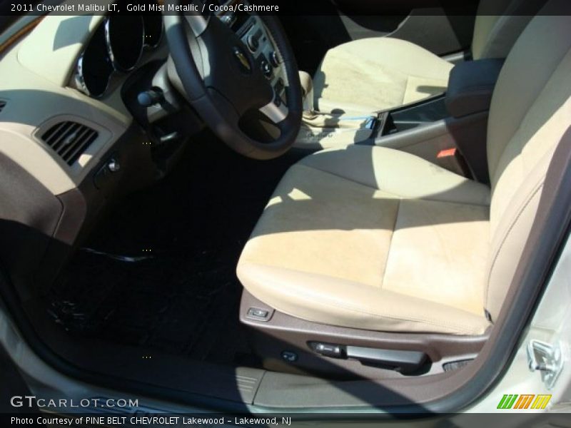 Gold Mist Metallic / Cocoa/Cashmere 2011 Chevrolet Malibu LT