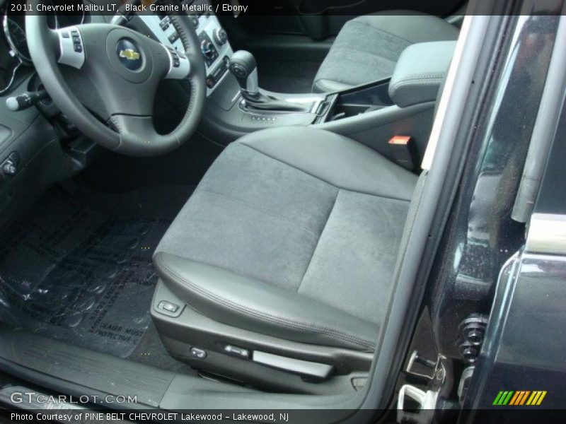 Black Granite Metallic / Ebony 2011 Chevrolet Malibu LT