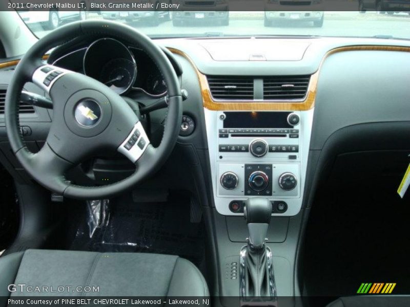 Black Granite Metallic / Ebony 2011 Chevrolet Malibu LT