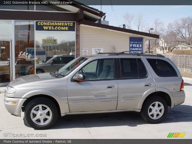 Pewter / Pewter 2002 Oldsmobile Bravada AWD