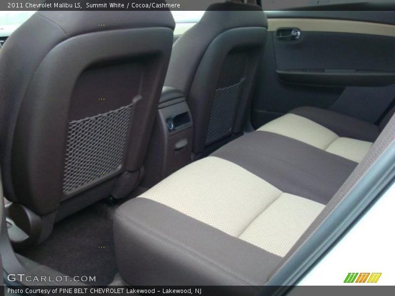 Summit White / Cocoa/Cashmere 2011 Chevrolet Malibu LS