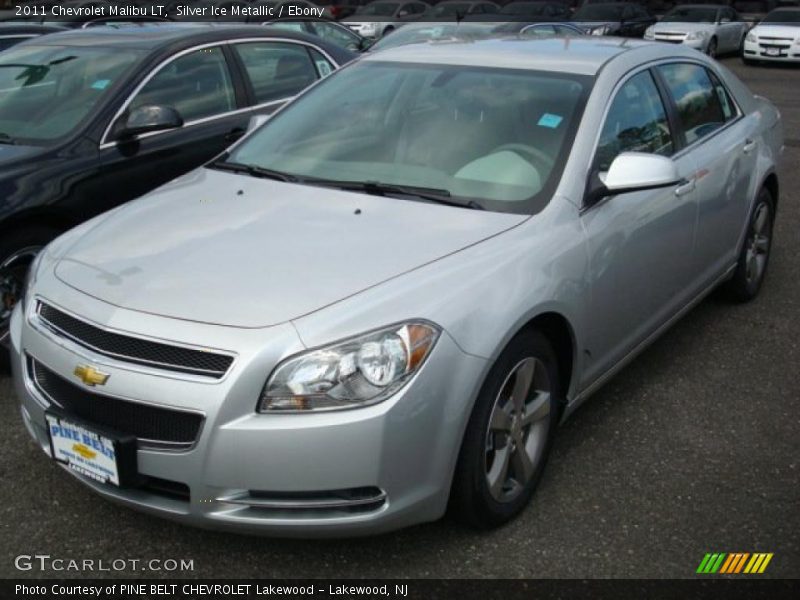Silver Ice Metallic / Ebony 2011 Chevrolet Malibu LT