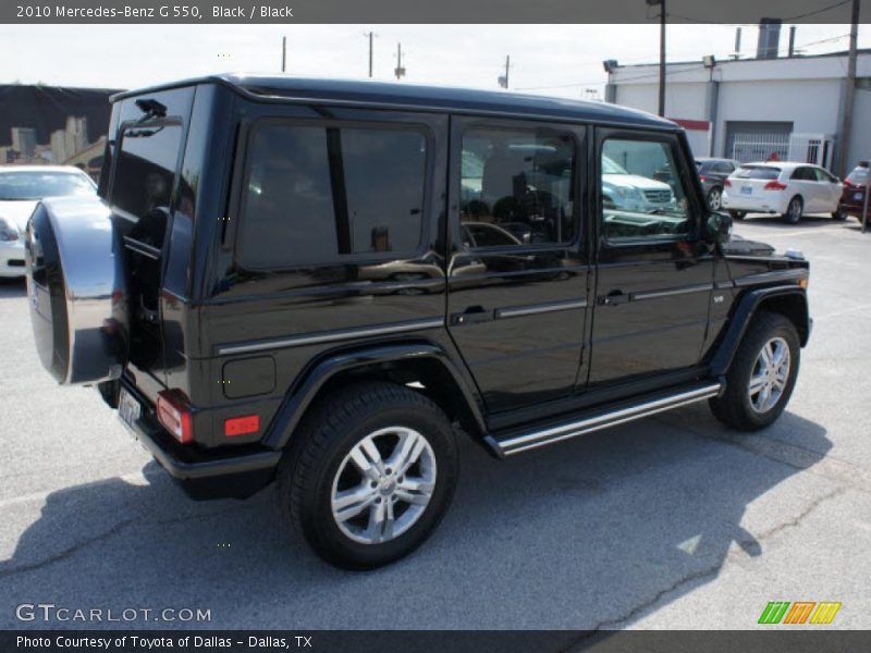 Black / Black 2010 Mercedes-Benz G 550