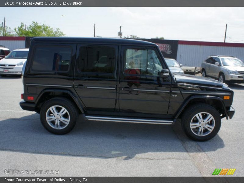 Black / Black 2010 Mercedes-Benz G 550