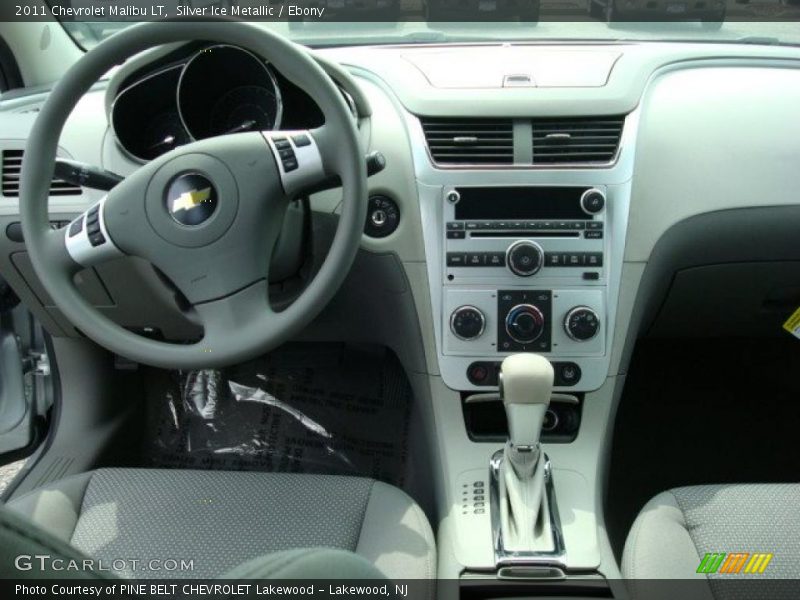 Silver Ice Metallic / Ebony 2011 Chevrolet Malibu LT