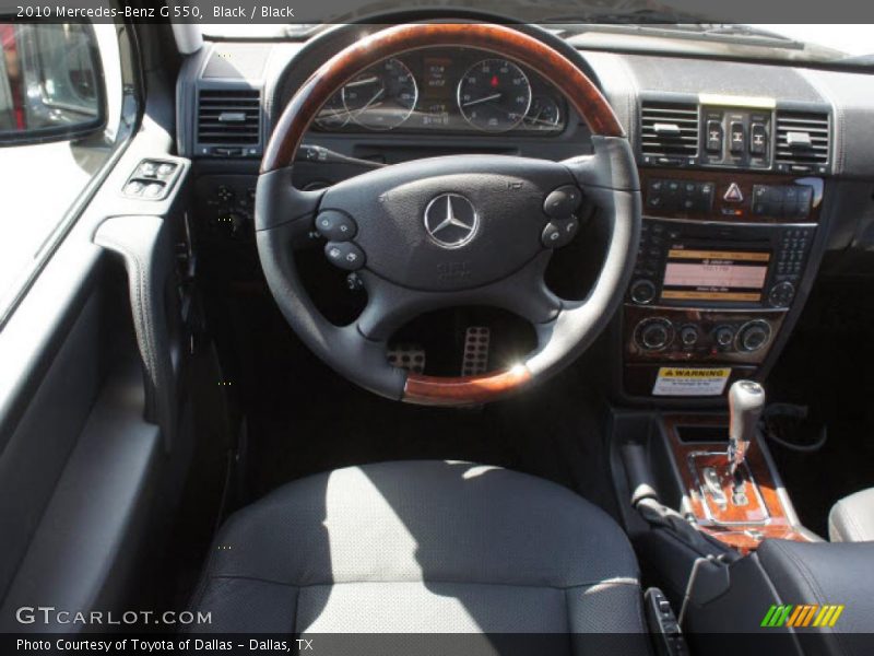 Black / Black 2010 Mercedes-Benz G 550