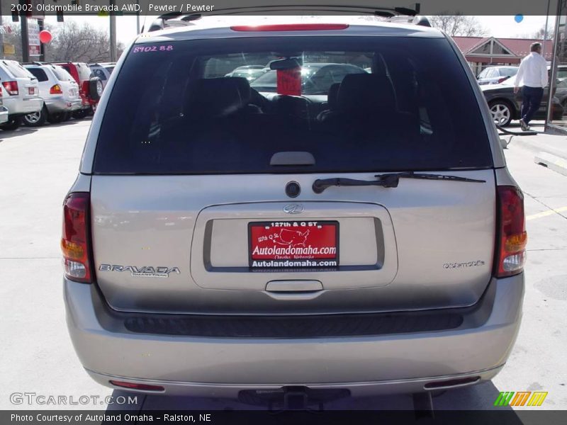 Pewter / Pewter 2002 Oldsmobile Bravada AWD