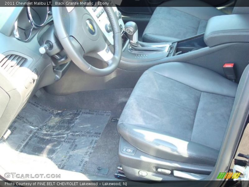 Black Granite Metallic / Ebony 2011 Chevrolet Malibu LT