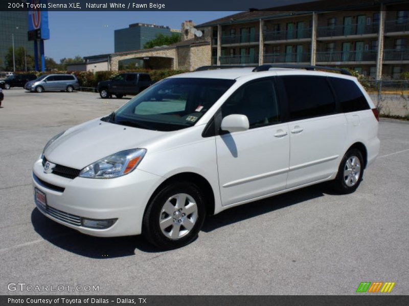 Natural White / Fawn Beige 2004 Toyota Sienna XLE