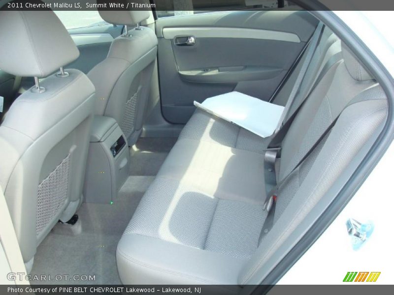 Summit White / Titanium 2011 Chevrolet Malibu LS