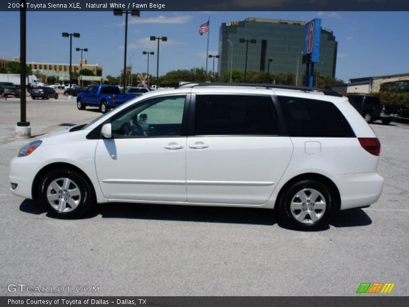 Natural White / Fawn Beige 2004 Toyota Sienna XLE