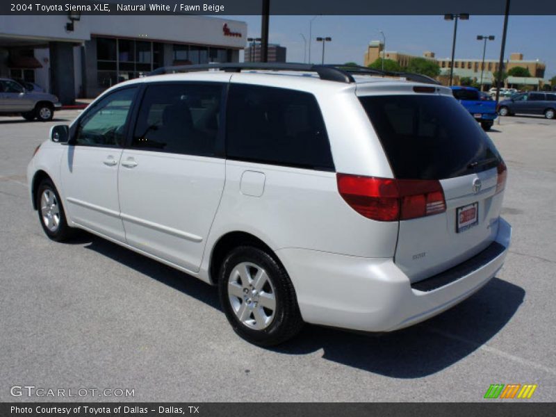 Natural White / Fawn Beige 2004 Toyota Sienna XLE