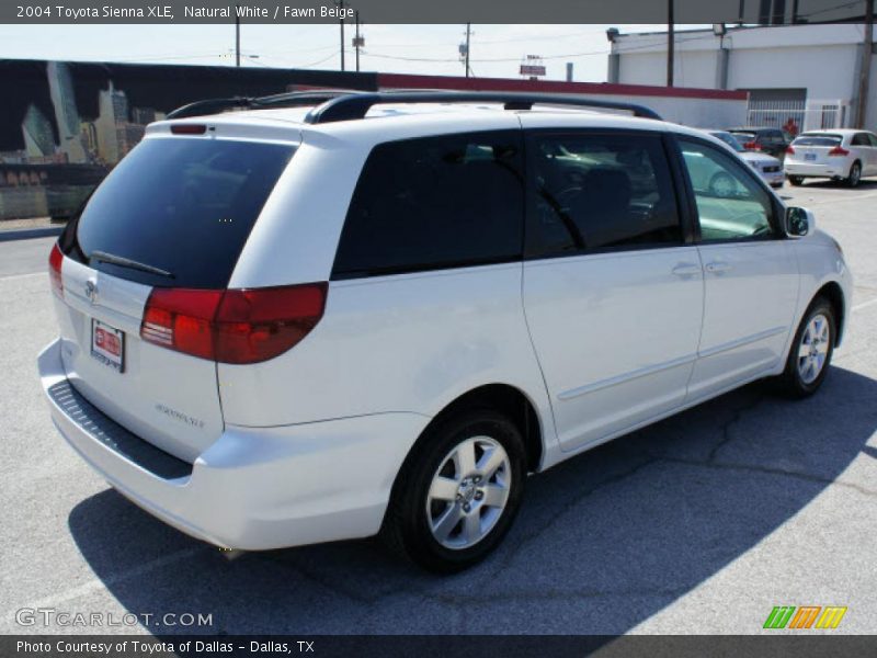 Natural White / Fawn Beige 2004 Toyota Sienna XLE