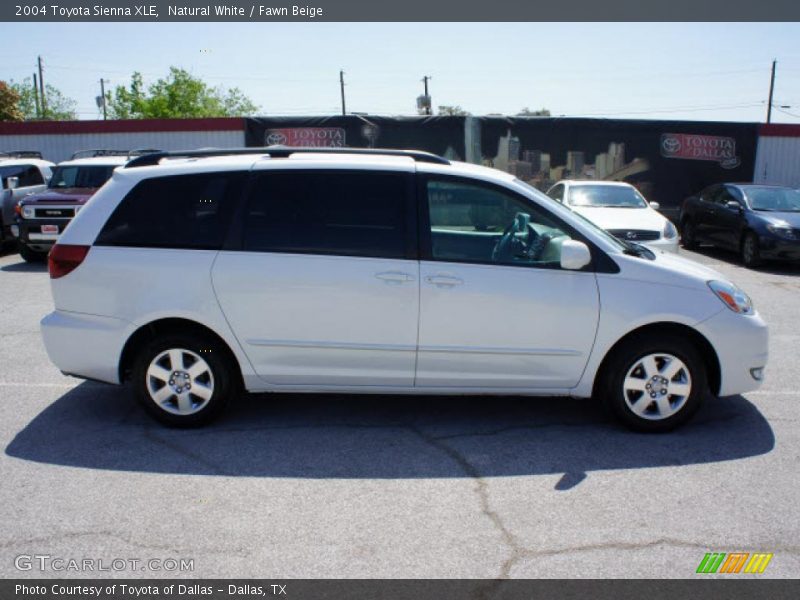 Natural White / Fawn Beige 2004 Toyota Sienna XLE