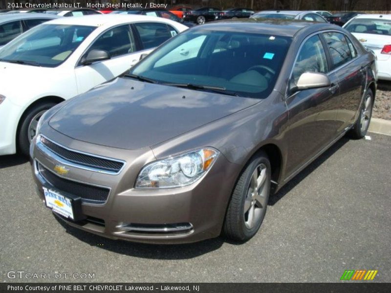 Mocha Steel Metallic / Ebony 2011 Chevrolet Malibu LT