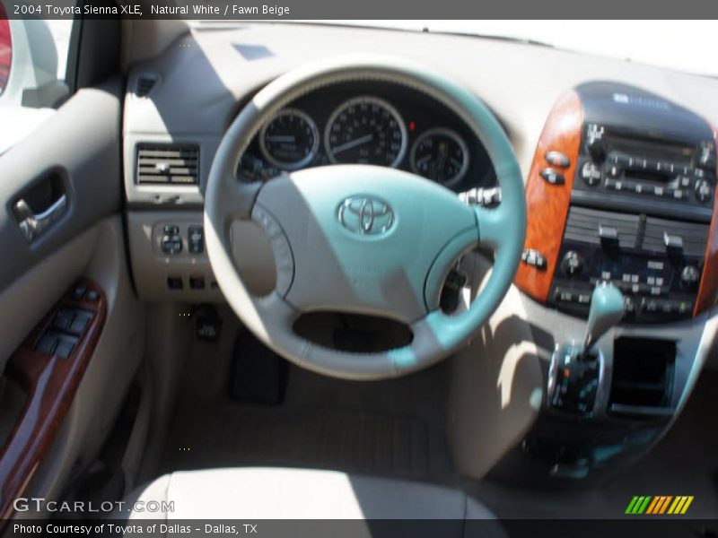 Natural White / Fawn Beige 2004 Toyota Sienna XLE