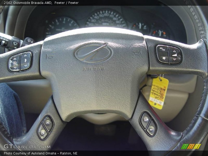Pewter / Pewter 2002 Oldsmobile Bravada AWD