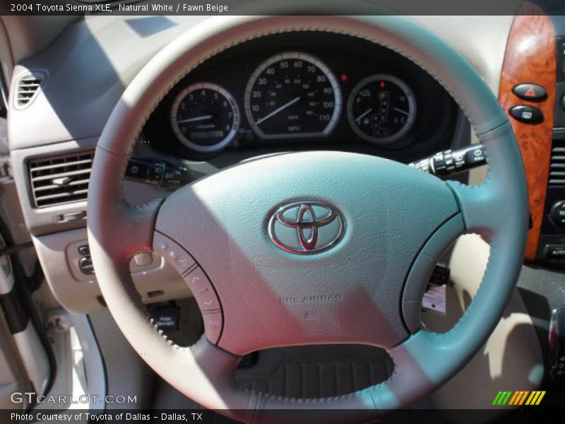 Natural White / Fawn Beige 2004 Toyota Sienna XLE