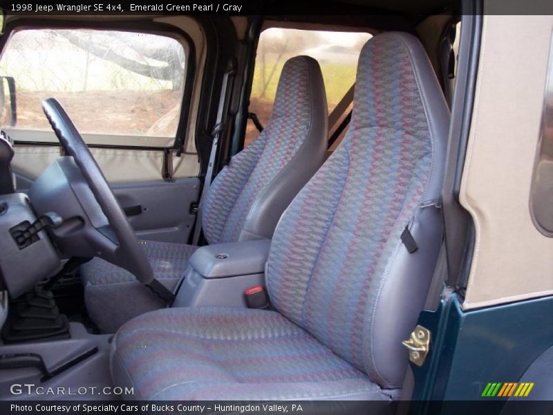  1998 Wrangler SE 4x4 Gray Interior