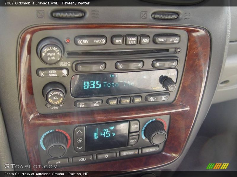 Pewter / Pewter 2002 Oldsmobile Bravada AWD
