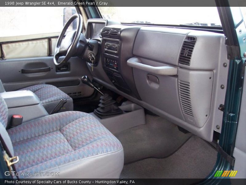  1998 Wrangler SE 4x4 Gray Interior