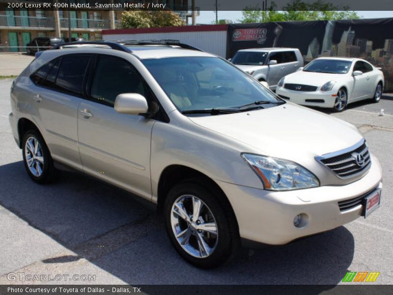 Savannah Metallic / Ivory 2006 Lexus RX 400h Hybrid