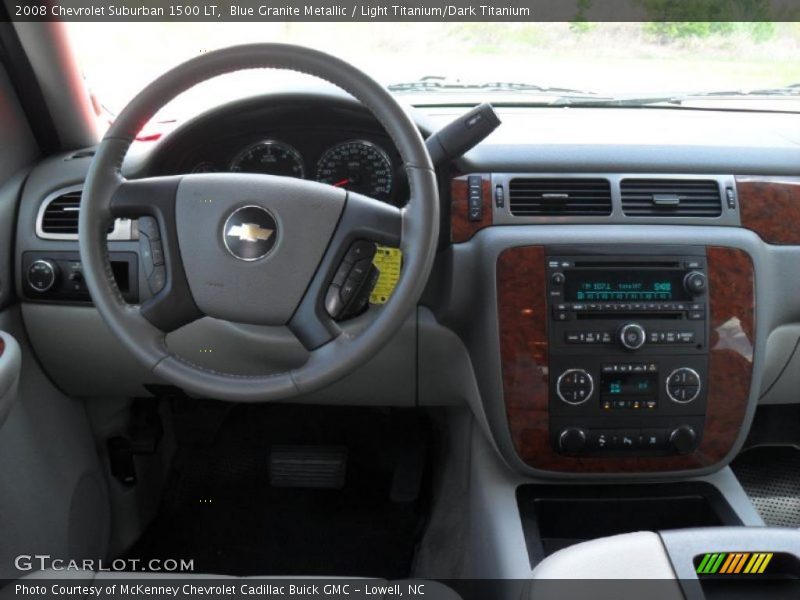 Blue Granite Metallic / Light Titanium/Dark Titanium 2008 Chevrolet Suburban 1500 LT