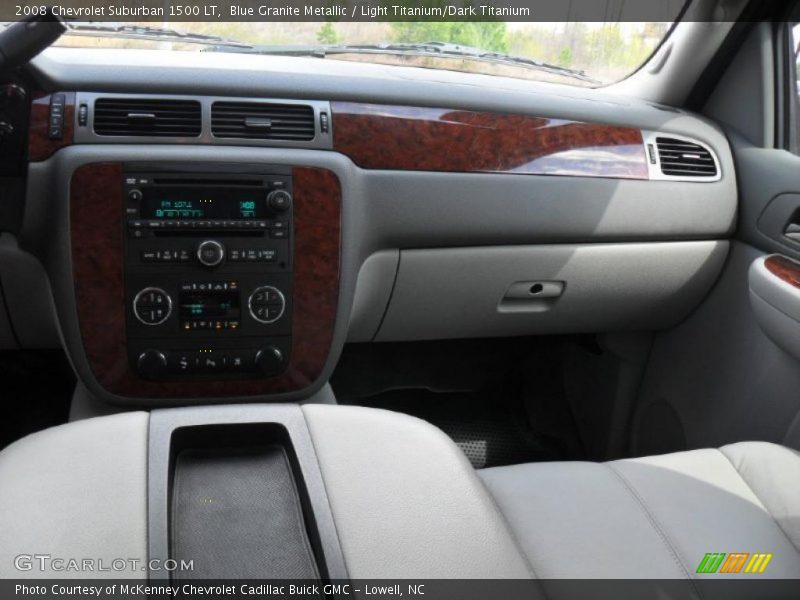 Blue Granite Metallic / Light Titanium/Dark Titanium 2008 Chevrolet Suburban 1500 LT