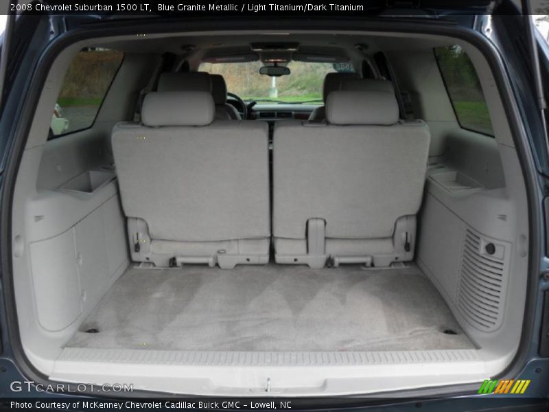 Blue Granite Metallic / Light Titanium/Dark Titanium 2008 Chevrolet Suburban 1500 LT