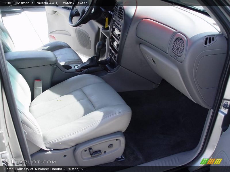 Pewter / Pewter 2002 Oldsmobile Bravada AWD