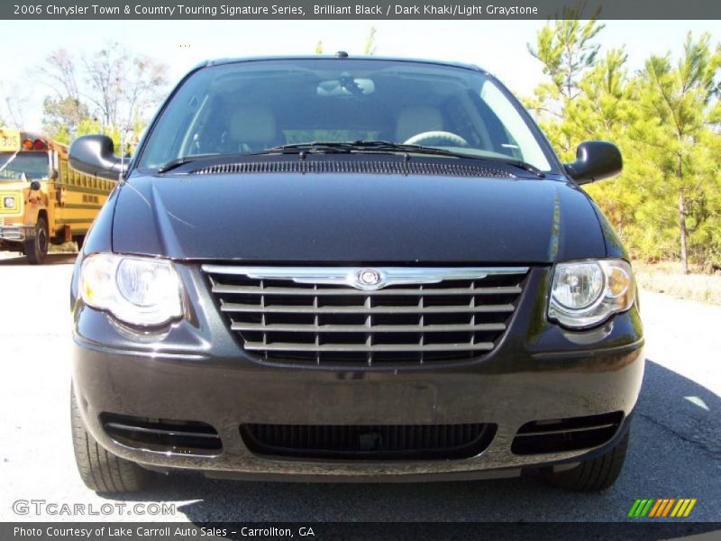 Brilliant Black / Dark Khaki/Light Graystone 2006 Chrysler Town & Country Touring Signature Series