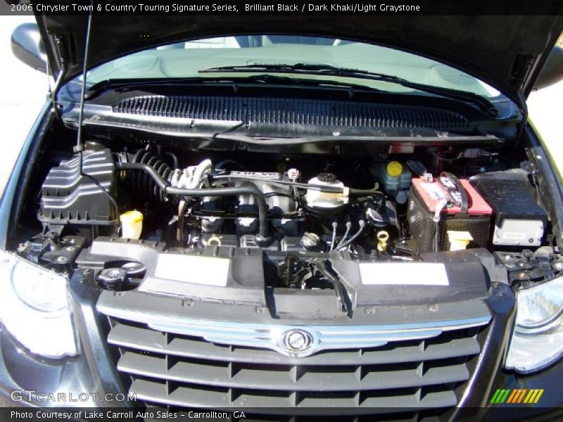 Brilliant Black / Dark Khaki/Light Graystone 2006 Chrysler Town & Country Touring Signature Series