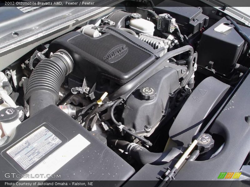 Pewter / Pewter 2002 Oldsmobile Bravada AWD