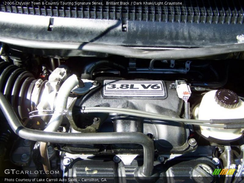 Brilliant Black / Dark Khaki/Light Graystone 2006 Chrysler Town & Country Touring Signature Series