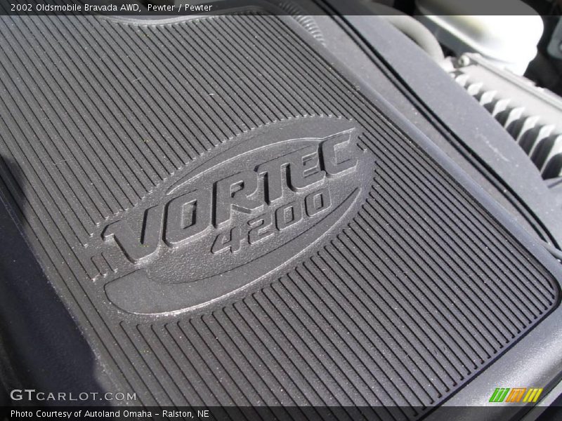 Pewter / Pewter 2002 Oldsmobile Bravada AWD