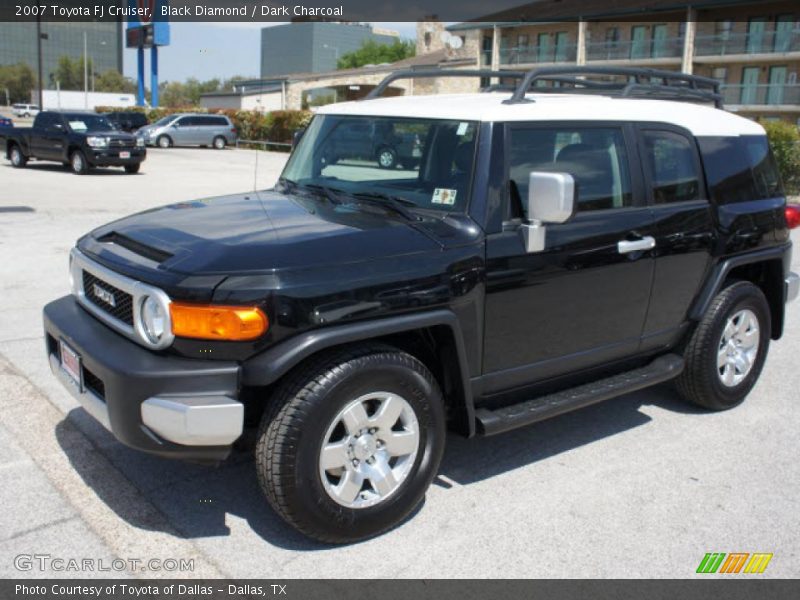 Black Diamond / Dark Charcoal 2007 Toyota FJ Cruiser