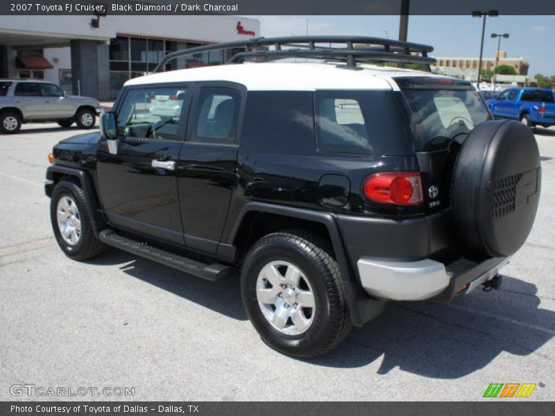Black Diamond / Dark Charcoal 2007 Toyota FJ Cruiser