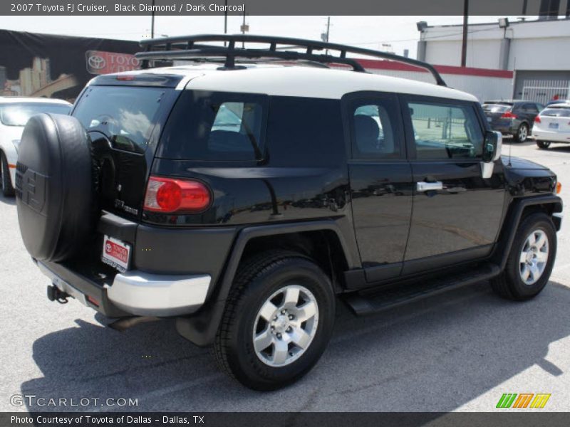 Black Diamond / Dark Charcoal 2007 Toyota FJ Cruiser