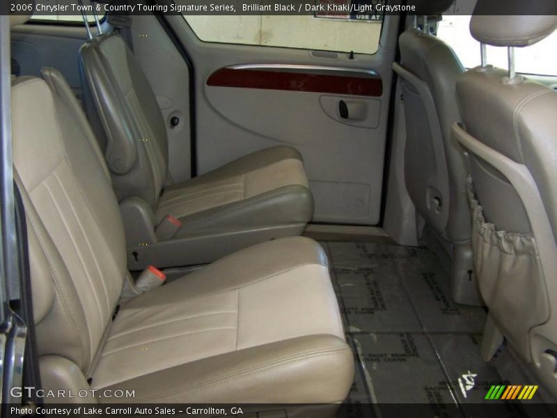 Brilliant Black / Dark Khaki/Light Graystone 2006 Chrysler Town & Country Touring Signature Series